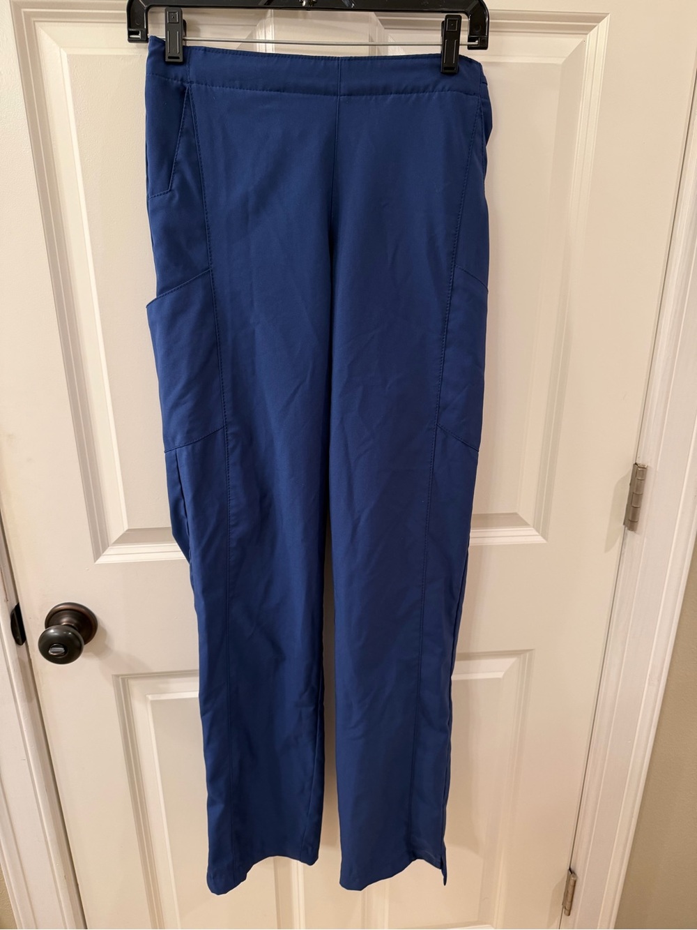 WonderWink Royal Blue Cargo Scrub Pants Size Small